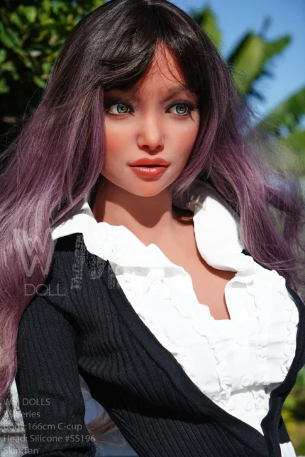 WM Doll | 166cm/5ft5 C-cup ROS Silicone Head S-TPE Body Sex Doll - Image 3