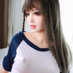 (US Stock) 150cm TPE Asian Beauty Sex Doll – Petite Figure with Full, Lifelike Breasts
