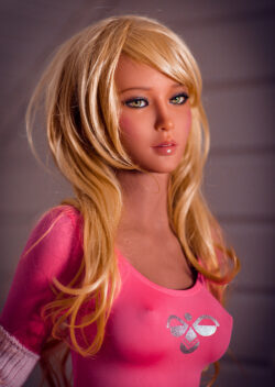 Charming Blonde Goddess Realistic Love Doll | 157 Life-Size Female, Pink Aesthetic, Premium TPE - Image 3